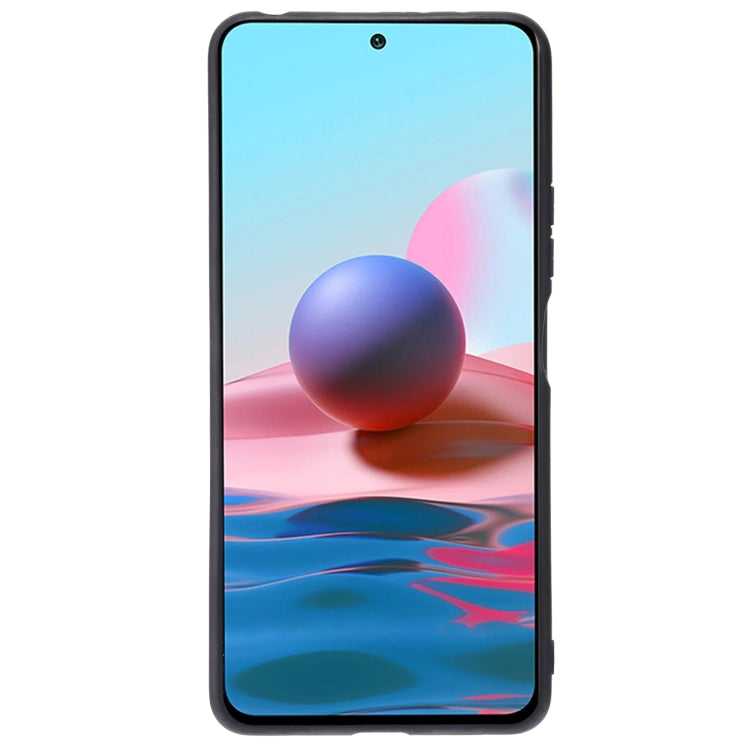 For Xiaomi Redmi Note 10 Pro Max Double Buckle PU + TPU Shockproof Magnetic Protective Case with Card Slot & Holder