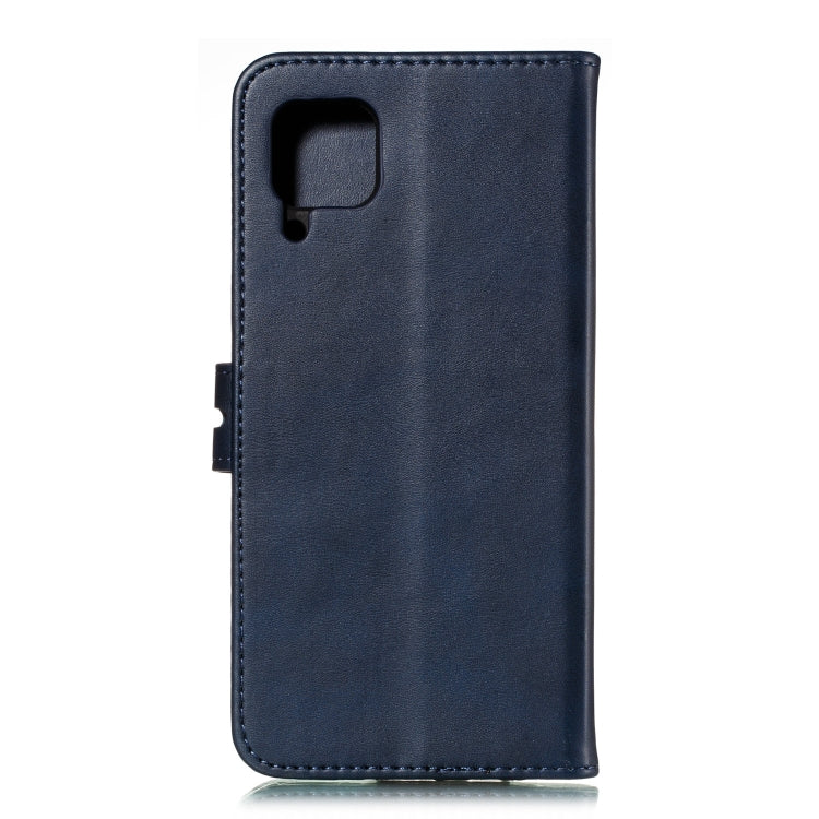 For Samsung Galaxy A12 Embossed Happy Cat Pattern Horizontal Flip Leather Case with Holder & Card Slots & Wallet