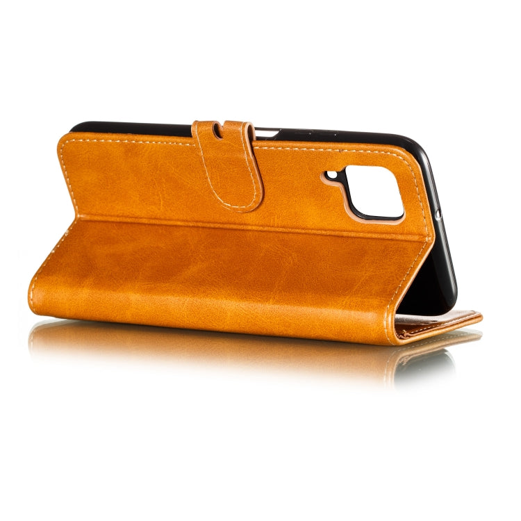 For Samsung Galaxy A12 Embossed Happy Cat Pattern Horizontal Flip Leather Case with Holder & Card Slots & Wallet