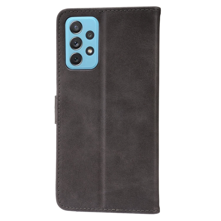 For Samsung Galaxy A72 5G / 4G Embossed Happy Cat Pattern Horizontal Flip Leather Case with Holder & Card Slots & Wallet