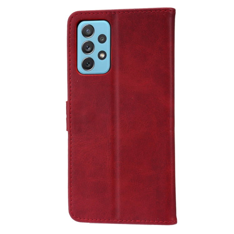 For Samsung Galaxy A82 5G Embossed Happy Cat Pattern Horizontal Flip Leather Case with Holder & Card Slots & Wallet