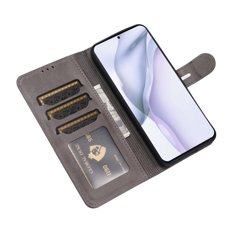For Huawei P50 Embossed Happy Cat Pattern Horizontal Flip Leather Case with Holder & Card Slots & Wallet
