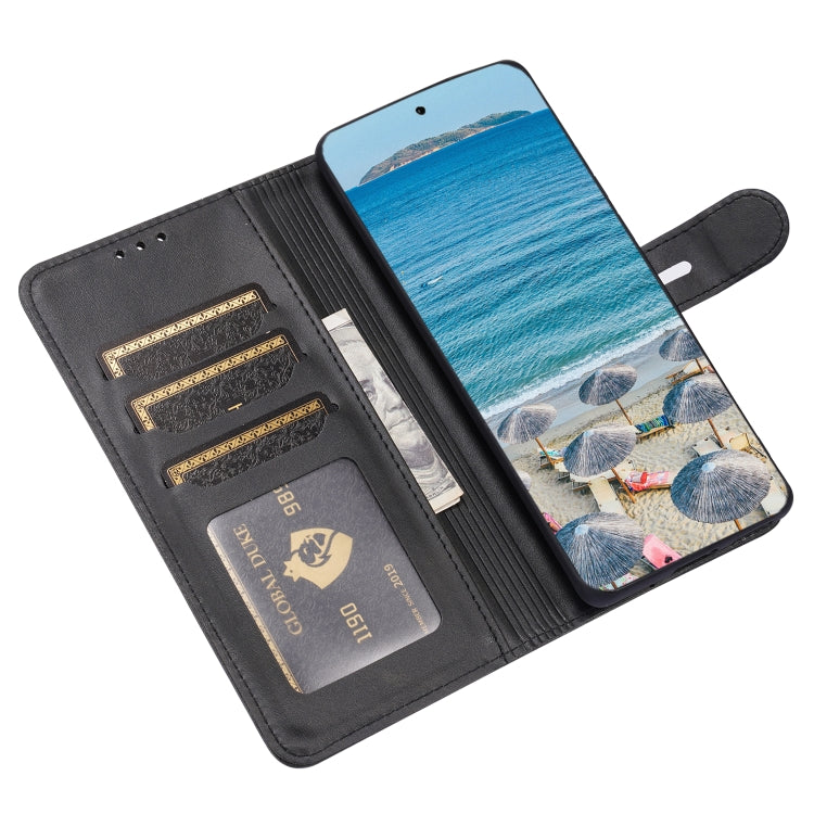 For Huawei P50 Pro Embossed Happy Cat Pattern Horizontal Flip Leather Case with Holder & Card Slots & Wallet