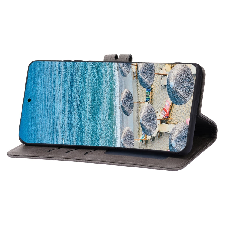 For Huawei P50 Pro Embossed Happy Cat Pattern Horizontal Flip Leather Case with Holder & Card Slots & Wallet