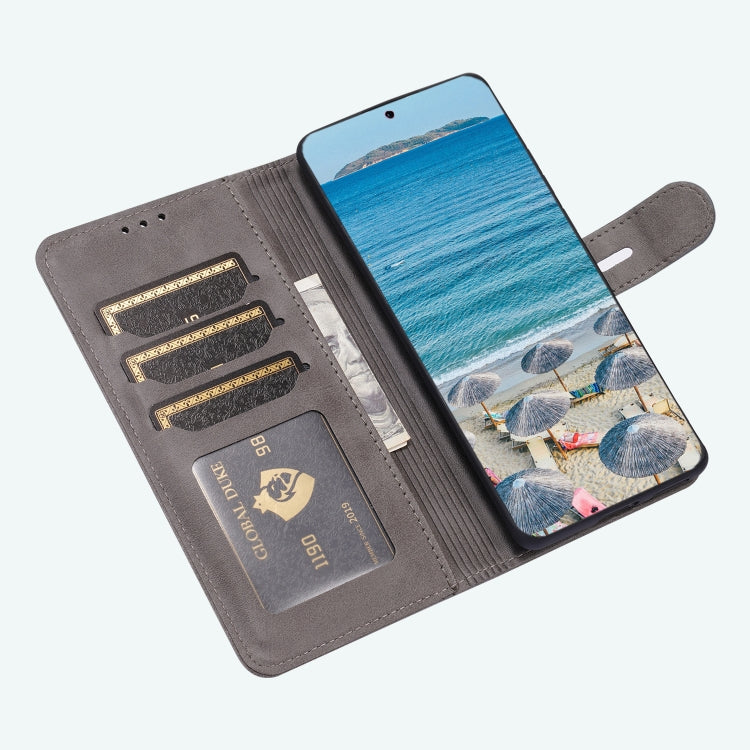 For Huawei P50 Pro Embossed Happy Cat Pattern Horizontal Flip Leather Case with Holder & Card Slots & Wallet