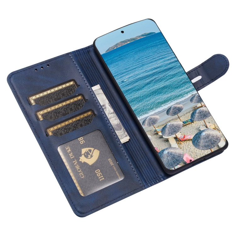 For Huawei P50 Pro Embossed Happy Cat Pattern Horizontal Flip Leather Case with Holder & Card Slots & Wallet