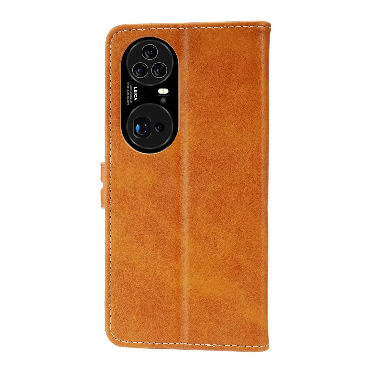 For Huawei P50 Pro Embossed Happy Cat Pattern Horizontal Flip Leather Case with Holder & Card Slots & Wallet