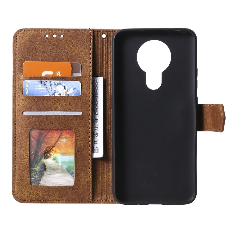 For Nokia 3 Stitching Calf Texture Horizontal Flip Leather Case with Holder & Card Slots & Wallet