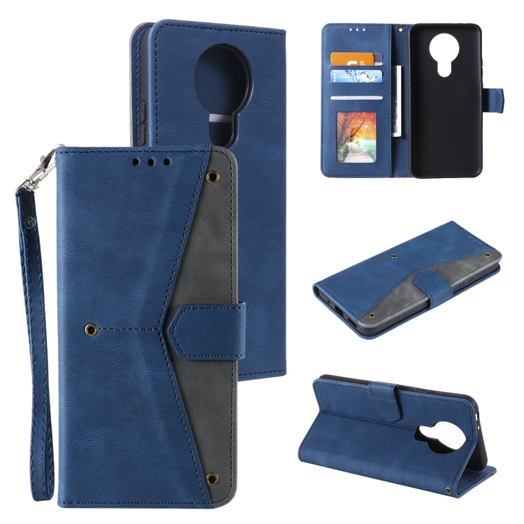 For Nokia 3 Stitching Calf Texture Horizontal Flip Leather Case with Holder & Card Slots & Wallet