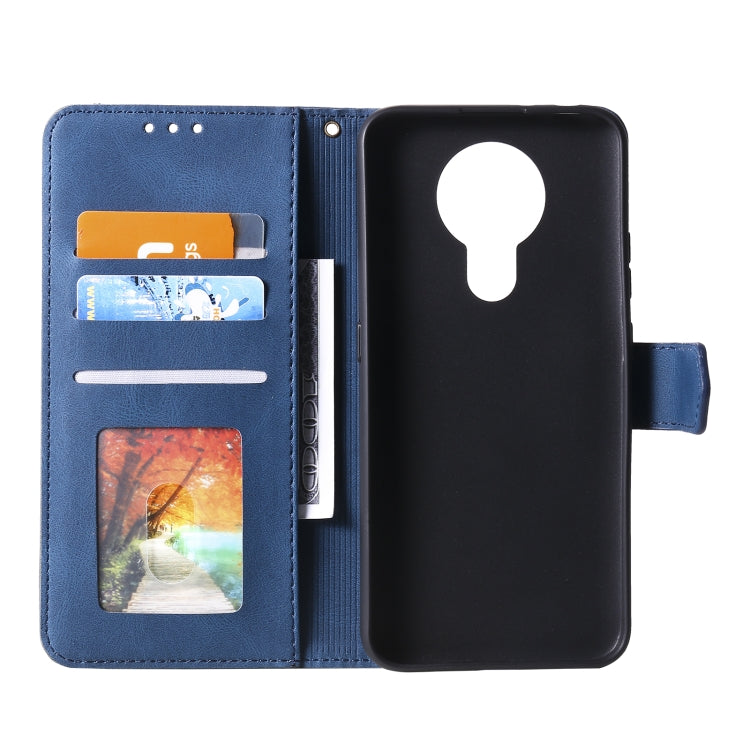 For Nokia 3 Stitching Calf Texture Horizontal Flip Leather Case with Holder & Card Slots & Wallet