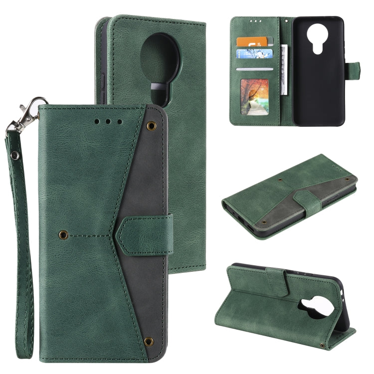 For Nokia 3 Stitching Calf Texture Horizontal Flip Leather Case with Holder & Card Slots & Wallet