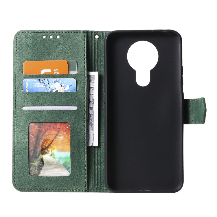 For Nokia 3 Stitching Calf Texture Horizontal Flip Leather Case with Holder & Card Slots & Wallet