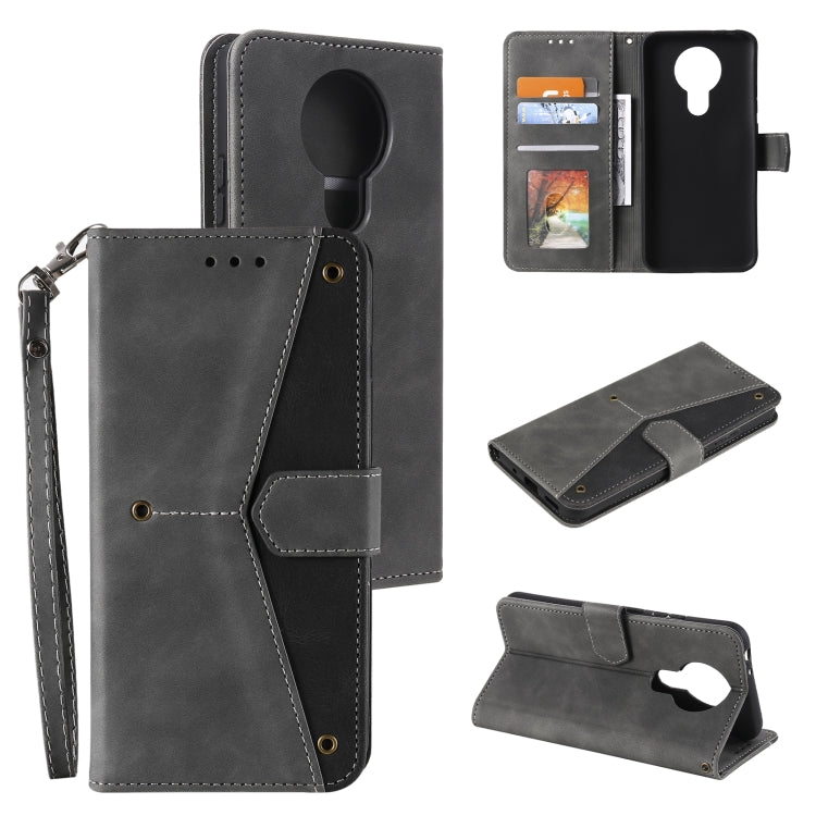 For Nokia 3 Stitching Calf Texture Horizontal Flip Leather Case with Holder & Card Slots & Wallet