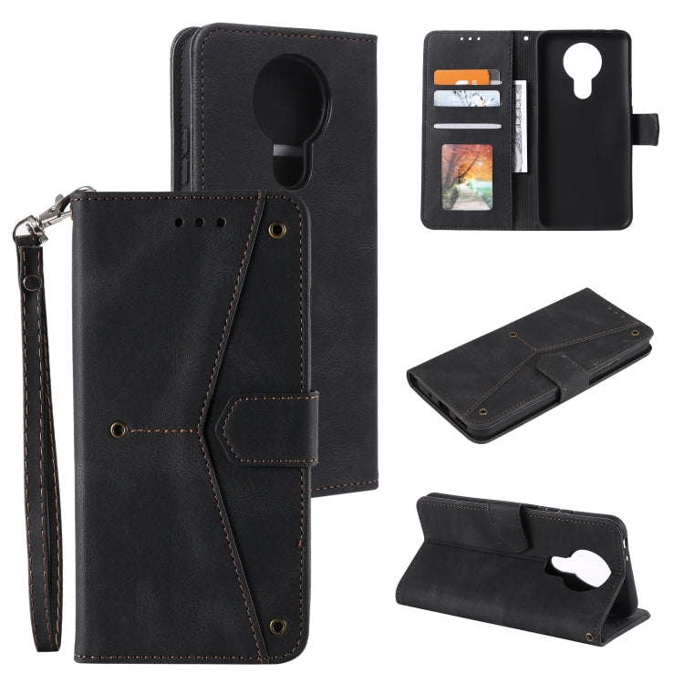 For Nokia 3 Stitching Calf Texture Horizontal Flip Leather Case with Holder & Card Slots & Wallet
