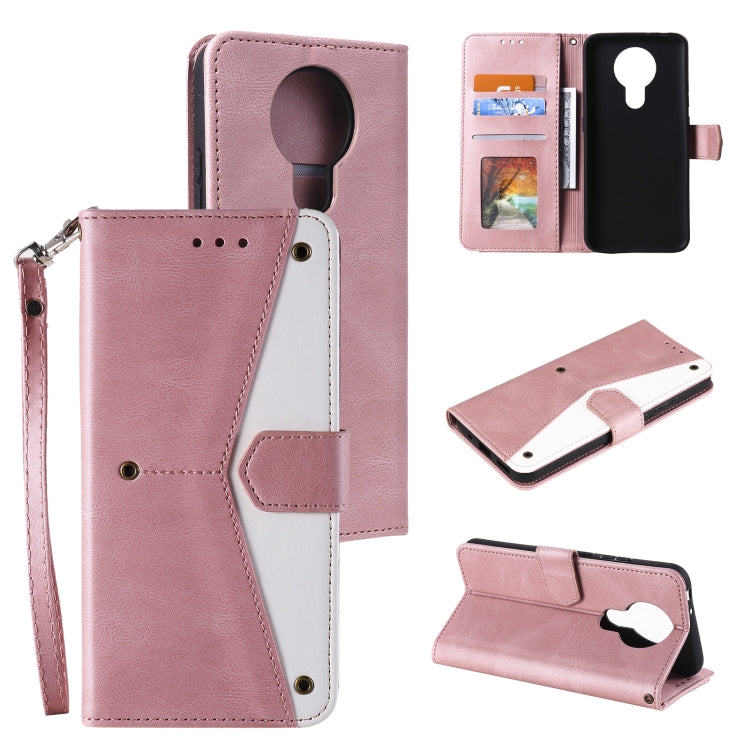 For Nokia 3 Stitching Calf Texture Horizontal Flip Leather Case with Holder & Card Slots & Wallet