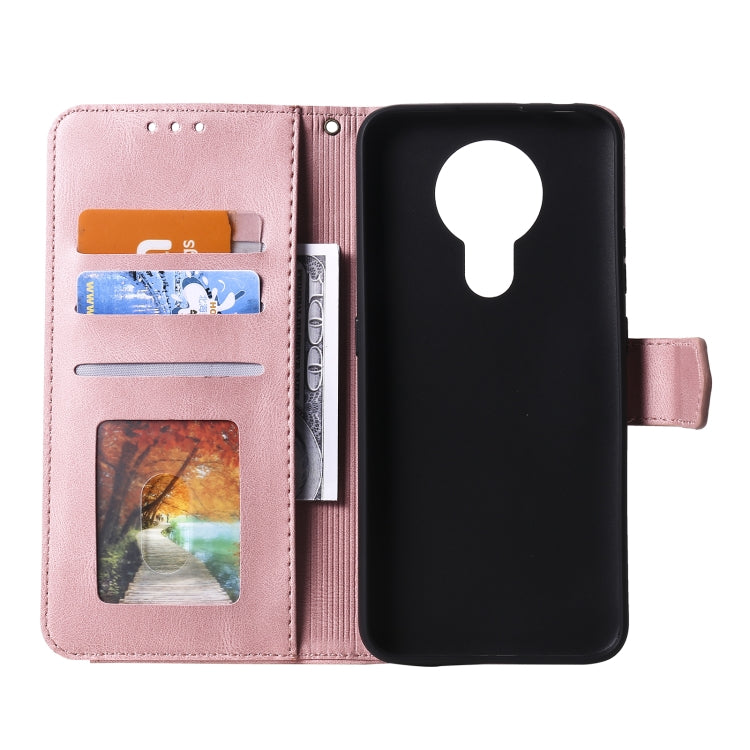 For Nokia 3 Stitching Calf Texture Horizontal Flip Leather Case with Holder & Card Slots & Wallet