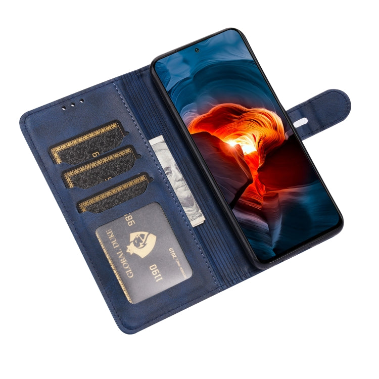 For Xiaomi Redmi Note 10 4G Embossed Happy Cat Pattern Horizontal Flip Leather Case with Holder & Card Slots & Wallet