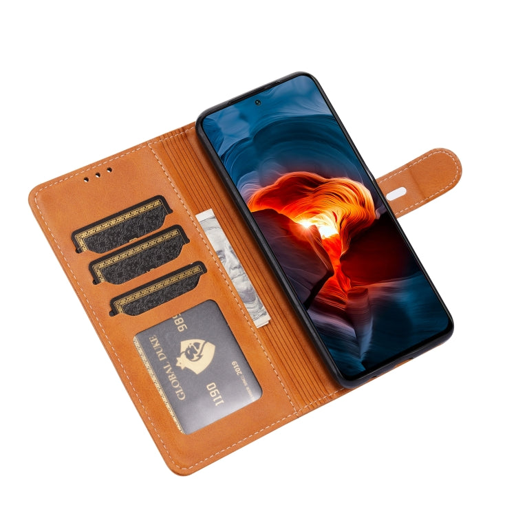For Xiaomi Redmi Note 10 4G Embossed Happy Cat Pattern Horizontal Flip Leather Case with Holder & Card Slots & Wallet