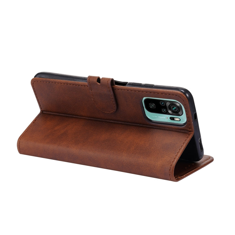 For Xiaomi Redmi Note 10 4G Embossed Happy Cat Pattern Horizontal Flip Leather Case with Holder & Card Slots & Wallet