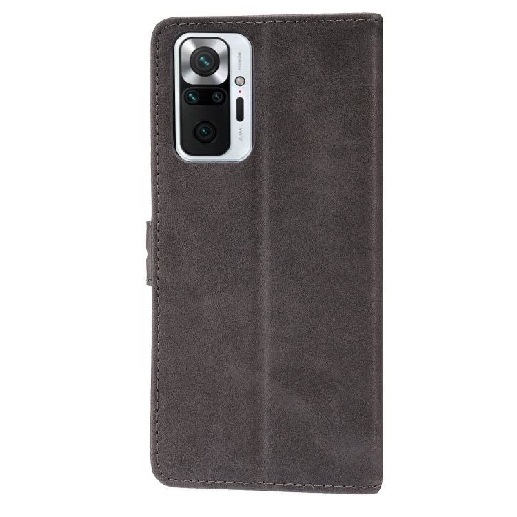 For Xiaomi Redmi Note 10 Pro Embossed Happy Cat Pattern Horizontal Flip Leather Case with Holder & Card Slots & Wallet