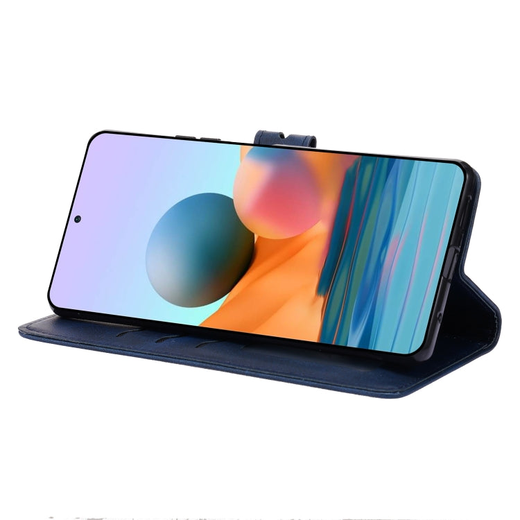 For Xiaomi Redmi Note 10 Pro Embossed Happy Cat Pattern Horizontal Flip Leather Case with Holder & Card Slots & Wallet
