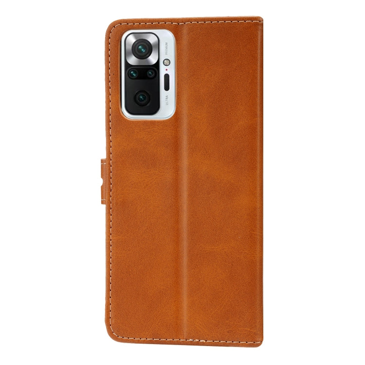 For Xiaomi Redmi Note 10 Pro Embossed Happy Cat Pattern Horizontal Flip Leather Case with Holder & Card Slots & Wallet