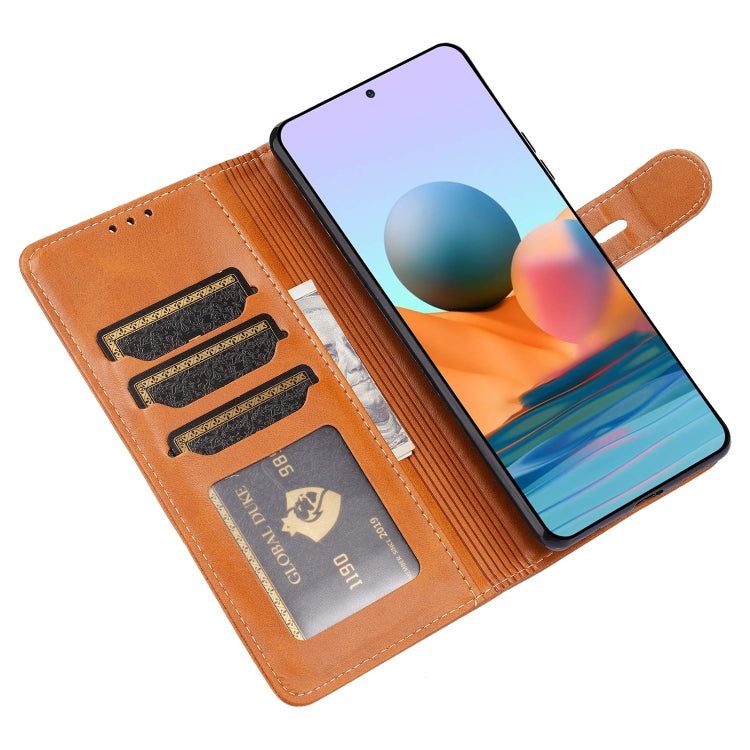 For Xiaomi Redmi Note 10 Pro Embossed Happy Cat Pattern Horizontal Flip Leather Case with Holder & Card Slots & Wallet