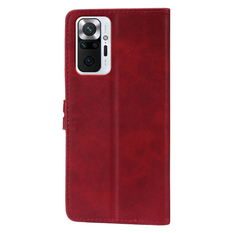 For Xiaomi Redmi Note 10 Pro Embossed Happy Cat Pattern Horizontal Flip Leather Case with Holder & Card Slots & Wallet