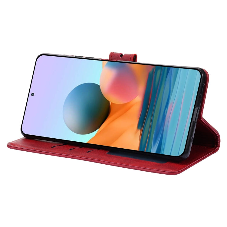 For Xiaomi Redmi Note 10 Pro Embossed Happy Cat Pattern Horizontal Flip Leather Case with Holder & Card Slots & Wallet