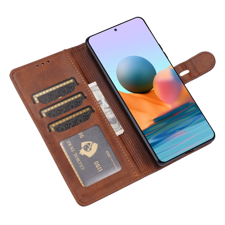 For Xiaomi Redmi Note 10 Pro Embossed Happy Cat Pattern Horizontal Flip Leather Case with Holder & Card Slots & Wallet