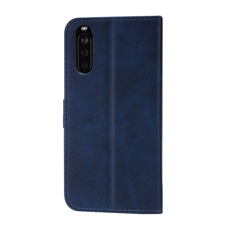For Sony Xperia 10 III Embossed Happy Cat Pattern Horizontal Flip Leather Case with Holder & Card Slots & Wallet