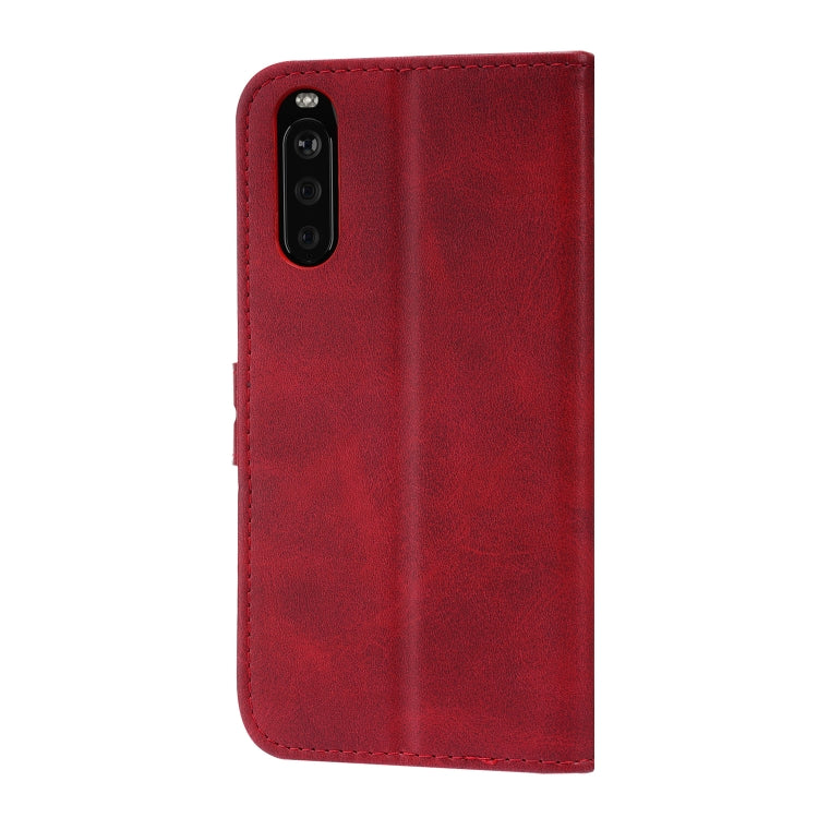 For Sony Xperia 10 III Embossed Happy Cat Pattern Horizontal Flip Leather Case with Holder & Card Slots & Wallet