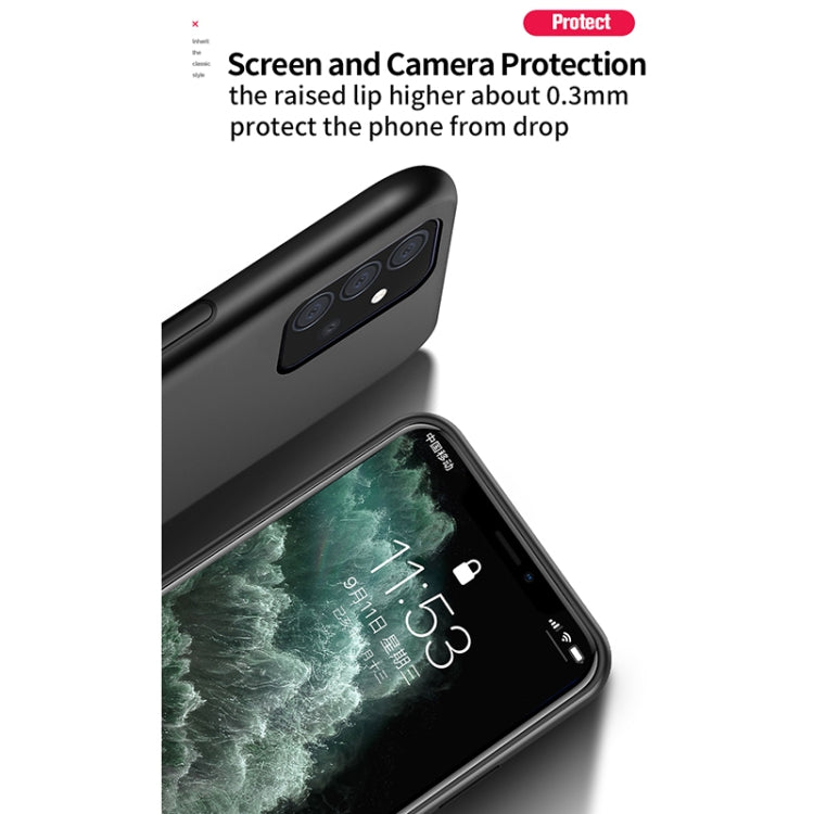 For Samsung Galaxy A72 4G / 5G Classic Tilt Strip Grain Magnetic Shockproof PC + TPU Case