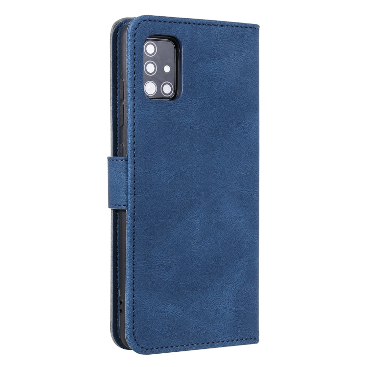 For Samsung Galaxy A02s Stitching Calf Texture Horizontal Flip Leather Case with Holder & Card Slots & Wallet