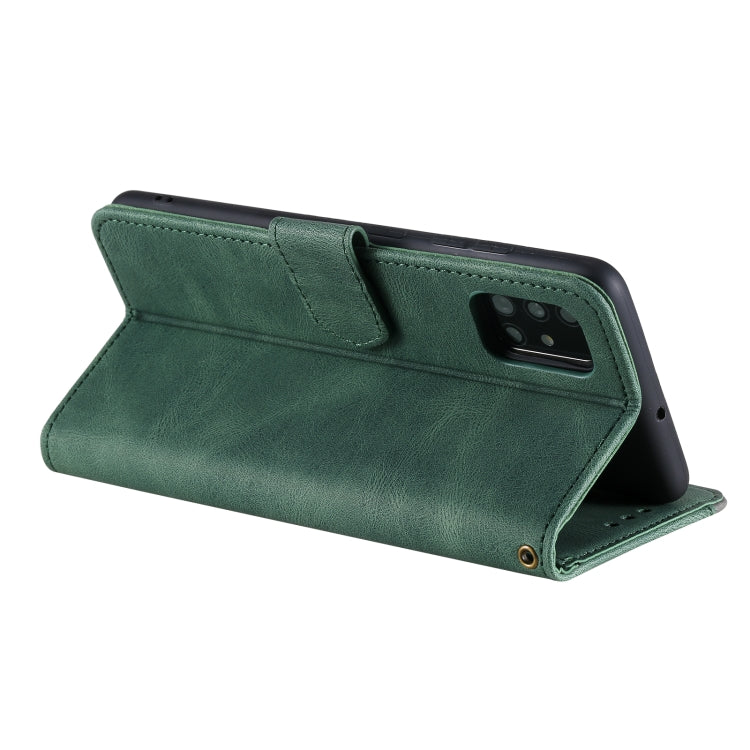 For Samsung Galaxy A02s Stitching Calf Texture Horizontal Flip Leather Case with Holder & Card Slots & Wallet