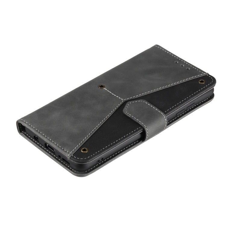For Samsung Galaxy A02s Stitching Calf Texture Horizontal Flip Leather Case with Holder & Card Slots & Wallet