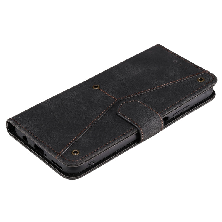 For Samsung Galaxy A12 Stitching Calf Texture Horizontal Flip Leather Case with Holder & Card Slots & Wallet