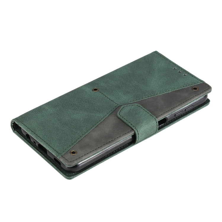 For Samsung Galaxy A32 4G Stitching Calf Texture Horizontal Flip Leather Case with Holder & Card Slots & Wallet