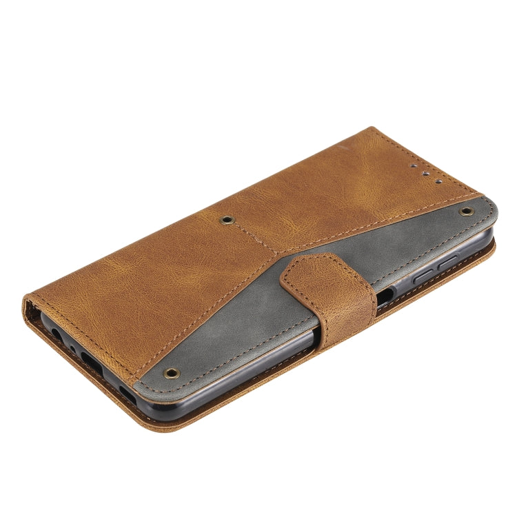 For Samsung Galaxy A32 5G Stitching Calf Texture Horizontal Flip Leather Case with Holder & Card Slots & Wallet