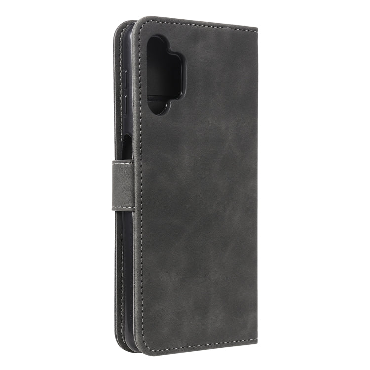 For Samsung Galaxy A32 5G Stitching Calf Texture Horizontal Flip Leather Case with Holder & Card Slots & Wallet
