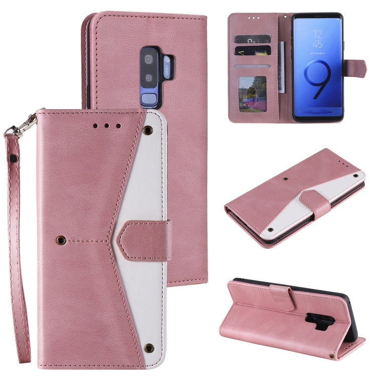 For Xiaomi Redmi 9 Stitching Calf Texture Horizontal Flip Leather Case with Holder & Card Slots & Wallet