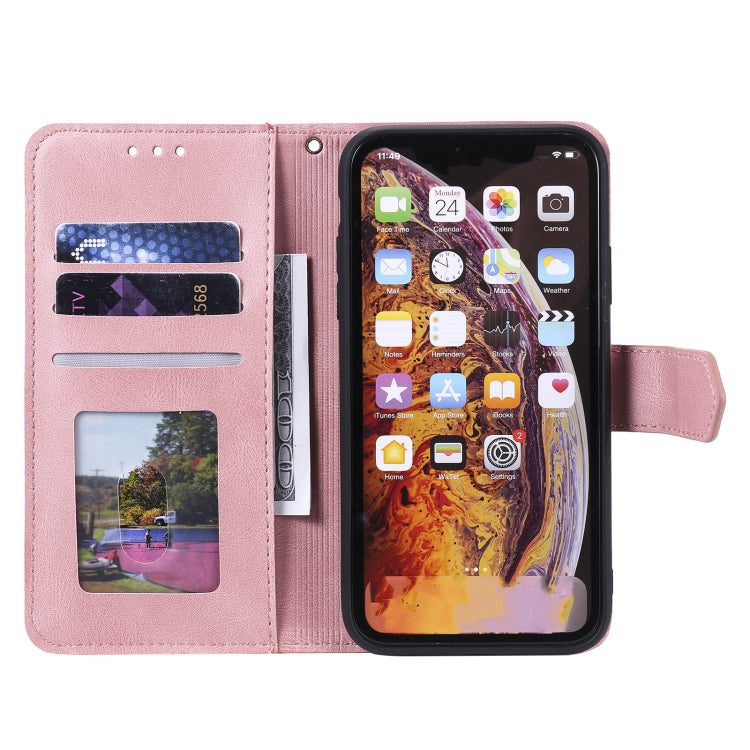 For Xiaomi Redmi 9A Stitching Calf Texture Horizontal Flip Leather Case with Holder & Card Slots & Wallet