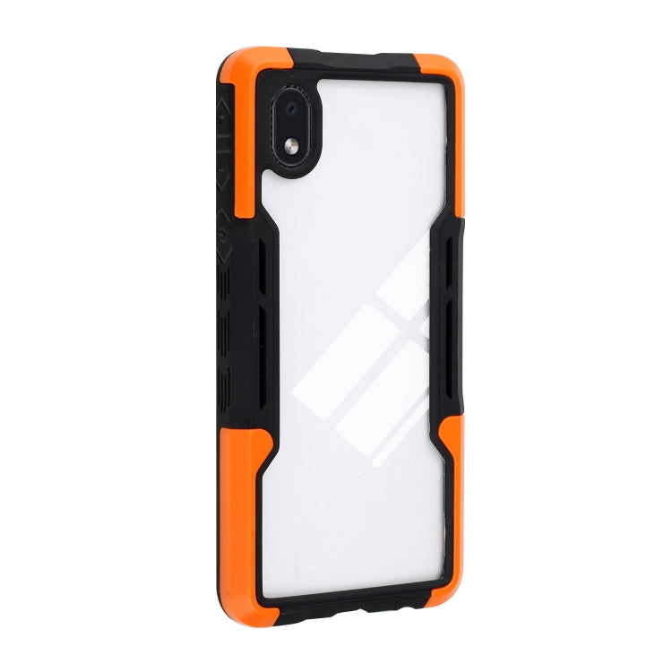 For Samsung Galaxy A01 Core TPU + PC + Acrylic 3 in 1 Shockproof Protective Case