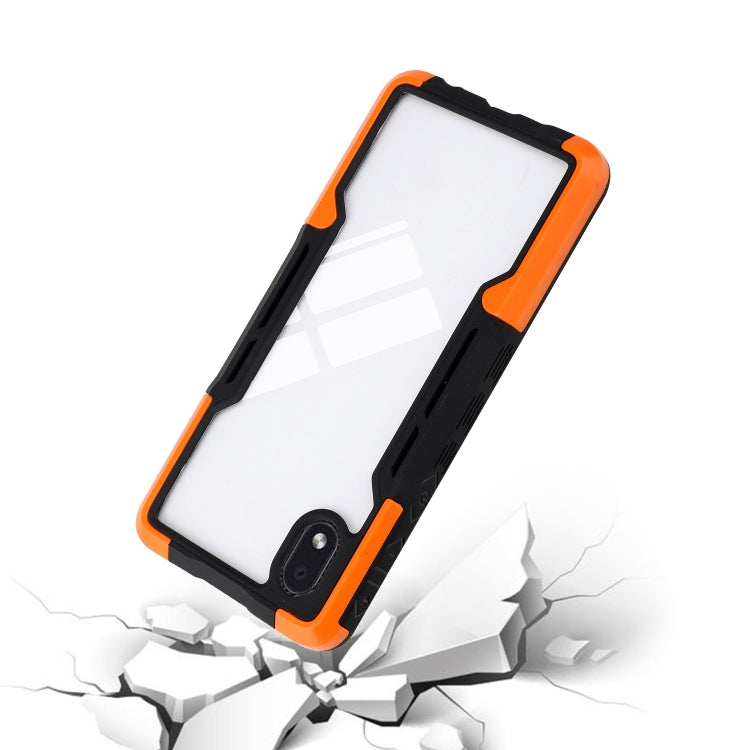 For Samsung Galaxy A01 Core TPU + PC + Acrylic 3 in 1 Shockproof Protective Case