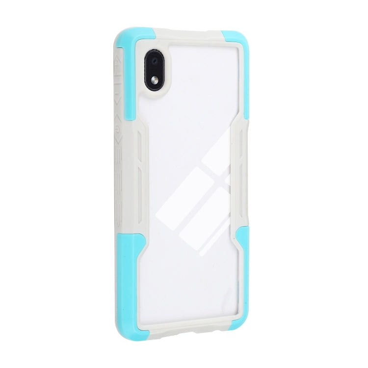 For Samsung Galaxy A01 Core TPU + PC + Acrylic 3 in 1 Shockproof Protective Case