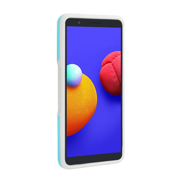 For Samsung Galaxy A01 Core TPU + PC + Acrylic 3 in 1 Shockproof Protective Case