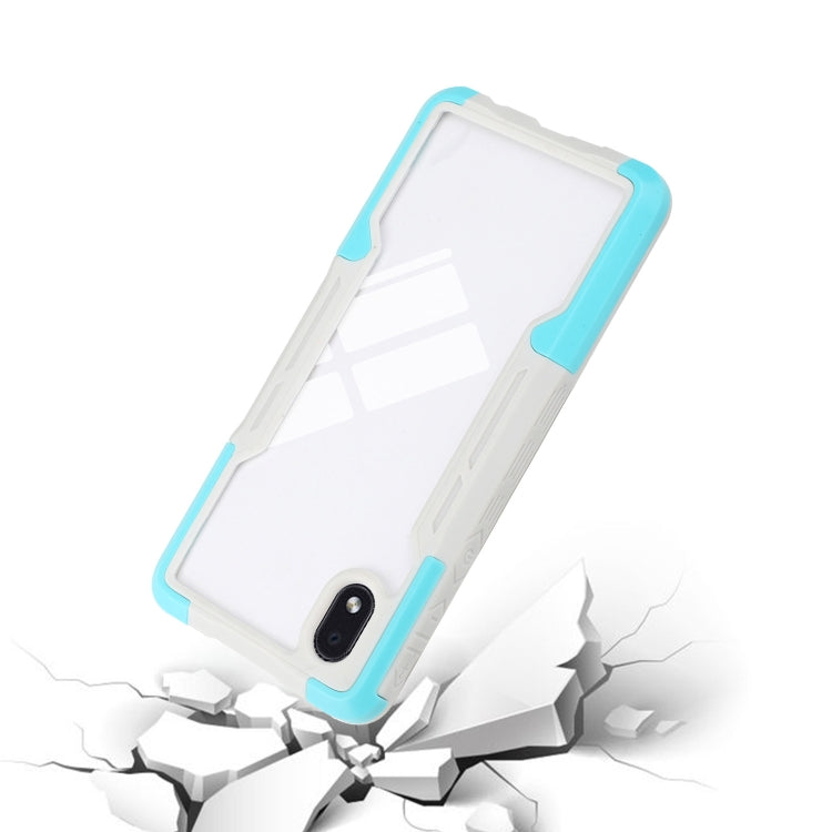 For Samsung Galaxy A01 Core TPU + PC + Acrylic 3 in 1 Shockproof Protective Case