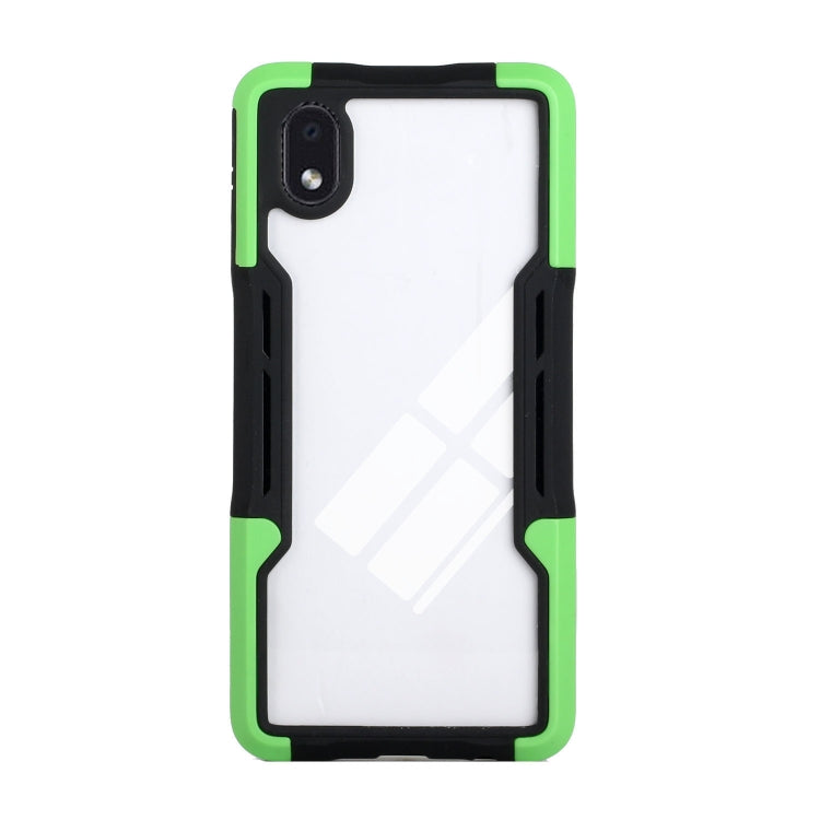 For Samsung Galaxy A01 Core TPU + PC + Acrylic 3 in 1 Shockproof Protective Case