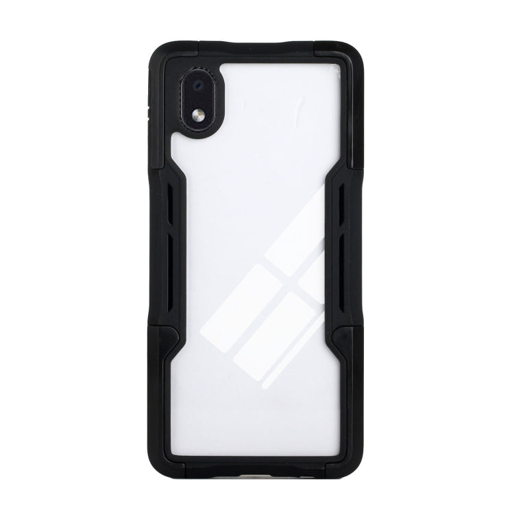 For Samsung Galaxy A01 Core TPU + PC + Acrylic 3 in 1 Shockproof Protective Case