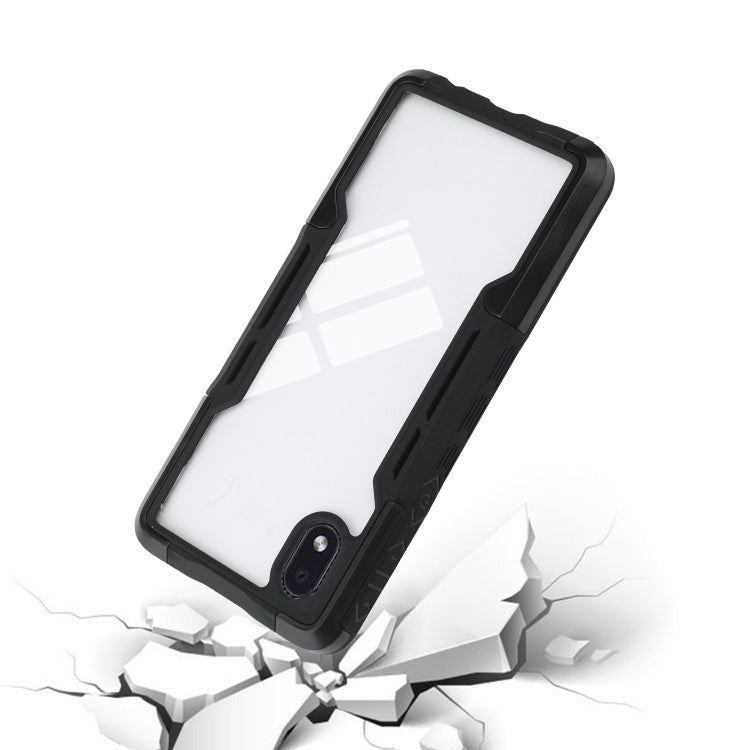 For Samsung Galaxy A01 Core TPU + PC + Acrylic 3 in 1 Shockproof Protective Case